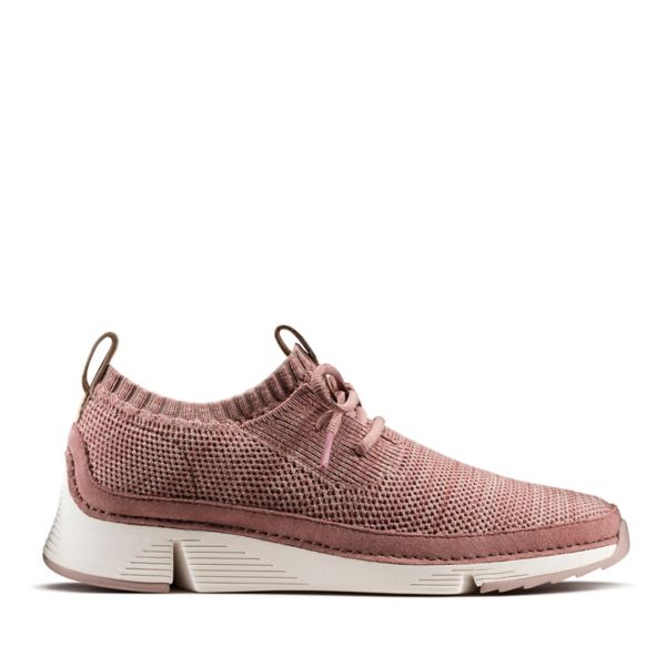 Clarks Womens Tri Native Trainers Mauve | USA-8412350